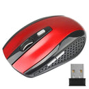 Adjustable DPI Mouse 2.4GHz Wireless Mouse 6 Buttons Optical Gaming Mouse Gamer Wireless Mice with USB Receiver for PC Computer JadeMoghul Inc. 