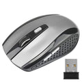 Adjustable DPI Mouse 2.4GHz Wireless Mouse 6 Buttons Optical Gaming Mouse Gamer Wireless Mice with USB Receiver for PC Computer JadeMoghul Inc. 