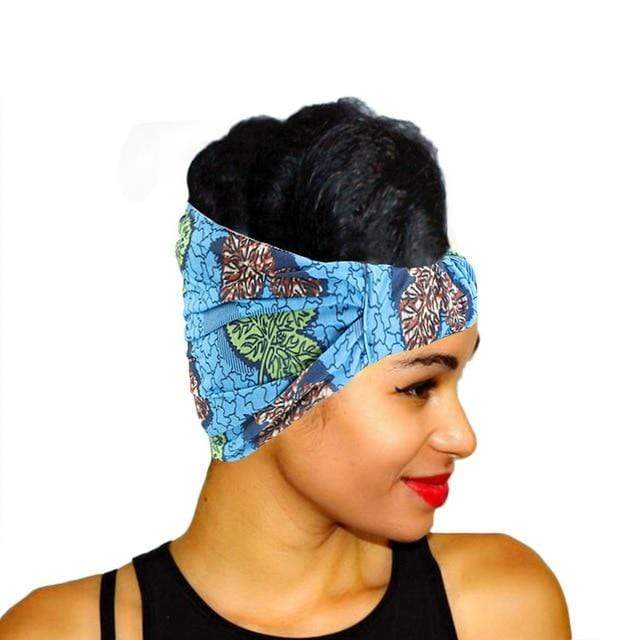African Pattern Print Headband for Women Twist Style Hair Band Salon Make Up Hair Wrap Headwear Turban Ladies Hair Accessories AExp