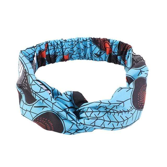 African Pattern Print Headband for Women Twist Style Hair Band Salon Make Up Hair Wrap Headwear Turban Ladies Hair Accessories AExp