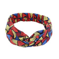 African Pattern Print Headband for Women Twist Style Hair Band Salon Make Up Hair Wrap Headwear Turban Ladies Hair Accessories AExp