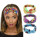 African Pattern Print Headband for Women Twist Style Hair Band Salon Make Up Hair Wrap Headwear Turban Ladies Hair Accessories AExp
