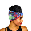African Pattern Print Headband for Women Twist Style Hair Band Salon Make Up Hair Wrap Headwear Turban Ladies Hair Accessories AExp