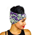 African Pattern Print Headband for Women Twist Style Hair Band Salon Make Up Hair Wrap Headwear Turban Ladies Hair Accessories AExp