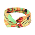 African Pattern Print Headband for Women Twist Style Hair Band Salon Make Up Hair Wrap Headwear Turban Ladies Hair Accessories AExp