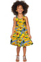 After the Rain Sanibel Fit & Flare Floral Party Dress - Girls-After the Rain-18M/2-Yellow/Blue/Grey-JadeMoghul Inc.