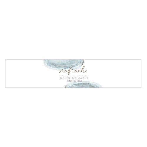 Agate Allure Water Bottle Label (Pack of 1)-Reception Stationery-JadeMoghul Inc.
