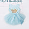 Ai Meng Baby Flower Girls Princess First Birthday Outfits One Two Three Years Old Birthday Baby Toddler Dresses Clothes Striped-5L80-JadeMoghul Inc.