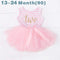Ai Meng Baby Flower Girls Princess First Birthday Outfits One Two Three Years Old Birthday Baby Toddler Dresses Clothes Striped-9F90-JadeMoghul Inc.
