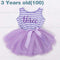 Ai Meng Baby Flower Girls Princess First Birthday Outfits One Two Three Years Old Birthday Baby Toddler Dresses Clothes Striped-9Z100-JadeMoghul Inc.