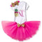 Ai Meng Baby Girl Clothes 1st Birthday Cake Smash Outfits Infant Clothing Sets Romper+Tutu Skirt+Flower Cap Newborn Baby Suits-As Photo 14-JadeMoghul Inc.