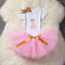 Ai Meng Baby Girl Clothes 1st Birthday Cake Smash Outfits Infant Clothing Sets Romper+Tutu Skirt+Flower Cap Newborn Baby Suits-As Photo 7-JadeMoghul Inc.
