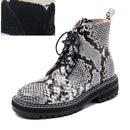 AIYUQI Boots Female women shoes Ankle 2020 Autumn British Wind Genuine Leather Thick With Short Boots Motorcycle Martin shoes AExp