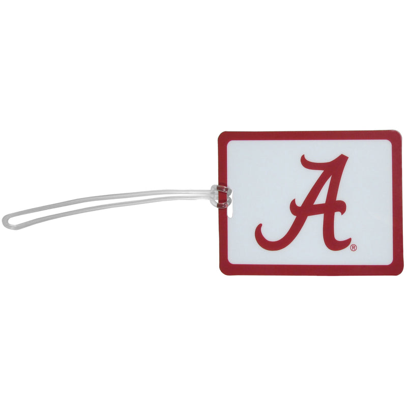 Alabama Crimson Tide Vinyl Luggage Tag-Luggage Accessories-JadeMoghul Inc.