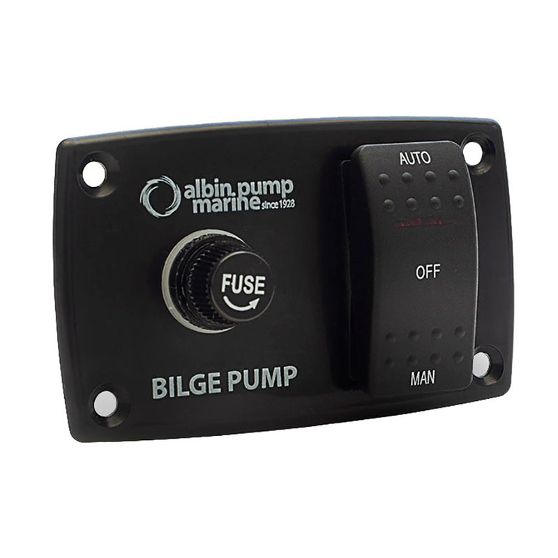 Albin Pump 3-Way Bilge Panel - 12-24V [01-66-027]-Switches & Accessories-JadeMoghul Inc.