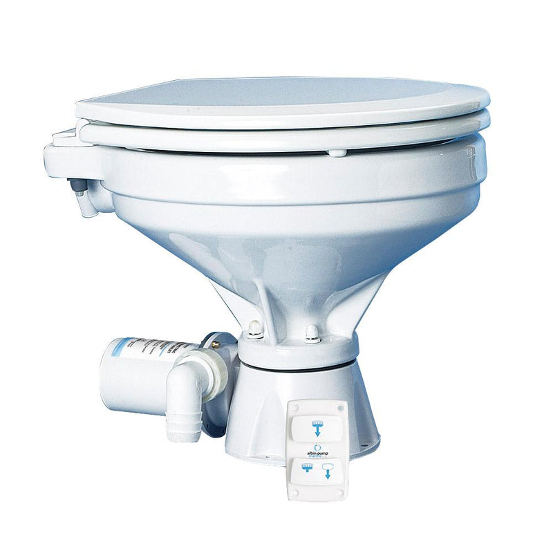 Albin Pump Marine Toilet Silent Electric Comfort - 12V [07-03-012]-Marine Sanitation-JadeMoghul Inc.