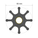 Albin Pump Premium Impeller Kit 65 x 16 x 37mm - 8 Blade - Spline Insert [06-01-017]-Impellers-JadeMoghul Inc.