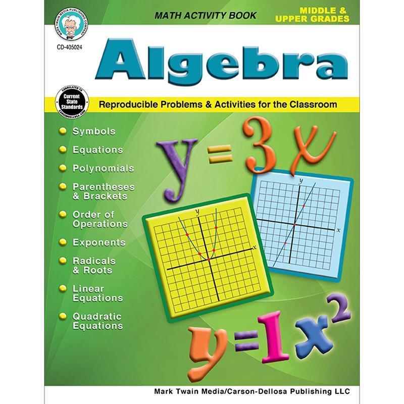 ALGEBRA GR 5-12-Learning Materials-JadeMoghul Inc.