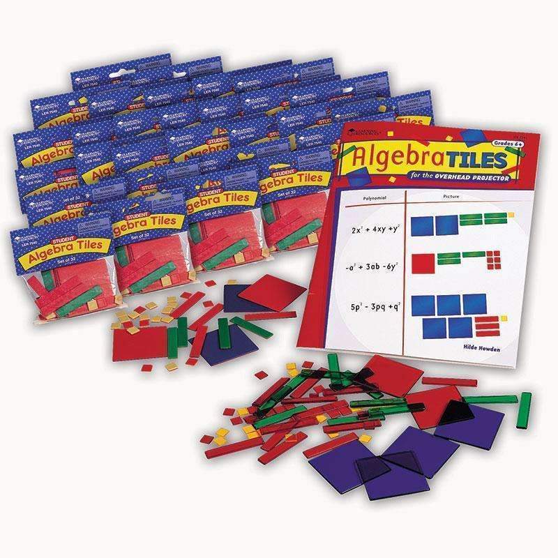 ALGEBRA TILES CLASSROOM 30-SET-Learning Materials-JadeMoghul Inc.