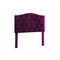 Alipaz Contemporary Full Queen Headboard, Purple-Headboards-Purple-Linen-like Fabric Solid Wood & Others-JadeMoghul Inc.