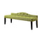 Alipaz Contemporary Large Bench, Green Finish-Accent and Storage Benches-Green-Polyester-JadeMoghul Inc.