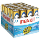 Alkaline Batteries (AA; 20 pk; Brick)-Round Cell Batteries-JadeMoghul Inc.