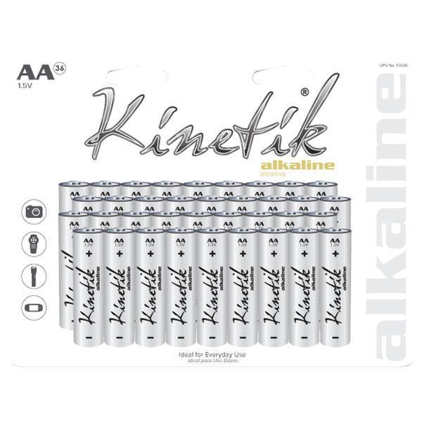 Alkaline Batteries (AA, 36 pk)-Round Cell Batteries-JadeMoghul Inc.