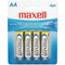 Alkaline Batteries (AA; 4 pk; Carded)-Round Cell Batteries-JadeMoghul Inc.