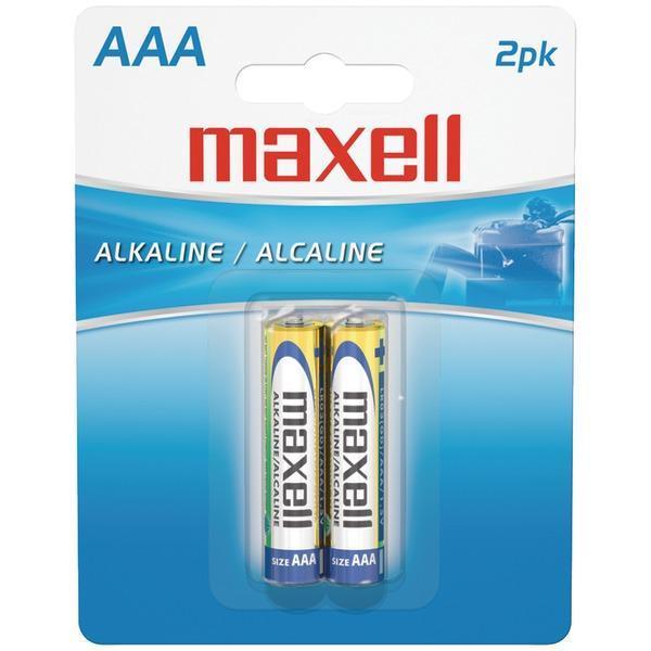 Alkaline Batteries (AAA; 2 pk; Carded)-Round Cell Batteries-JadeMoghul Inc.