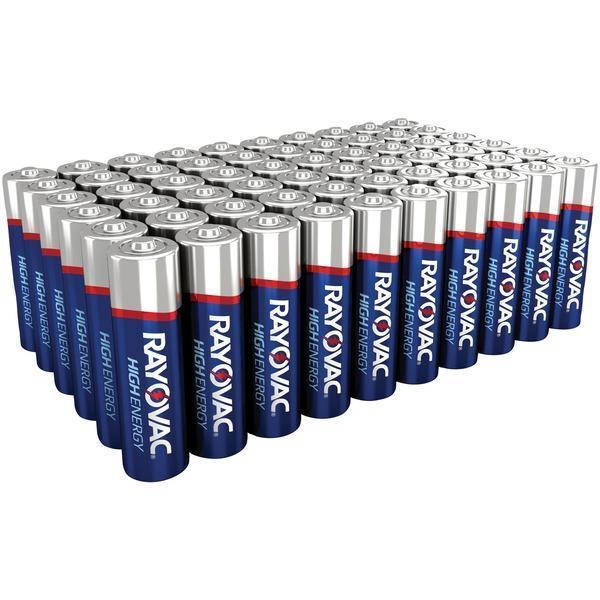 Alkaline Batteries Reclosable Pro Pack (AA, 60 pk)-Round Cell Batteries-JadeMoghul Inc.