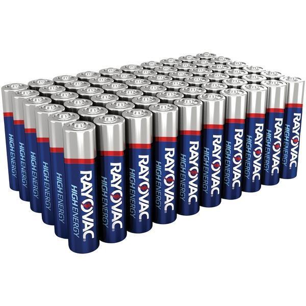 Alkaline Batteries Reclosable Pro Pack (AAA; 60 pk)-Round Cell Batteries-JadeMoghul Inc.