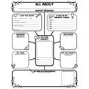 ALL ABOUT ME WEB GRAPHIC ORGANIZER-Learning Materials-JadeMoghul Inc.