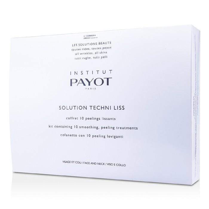 All Skincare Solution Techni Liss - Smoothing & Peeling Treatments For Face & Neck (Salon Product) - 10treatments Payot