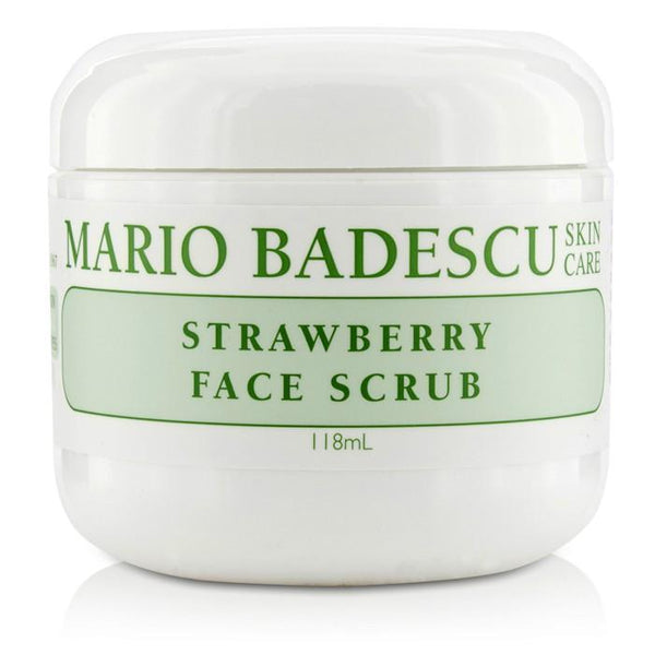 All Skincare Strawberry Face Scrub - For All Skin Types - 118ml-4oz Mario Badescu