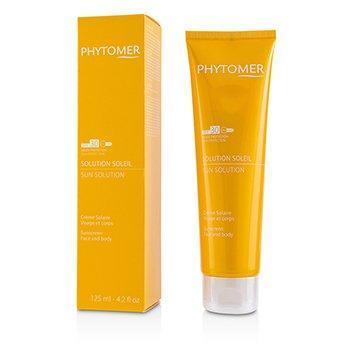 All Skincare Sun Solution Sunscreen SPF 30 (For Face and Body) - 125ml/4.2oz Phytomer
