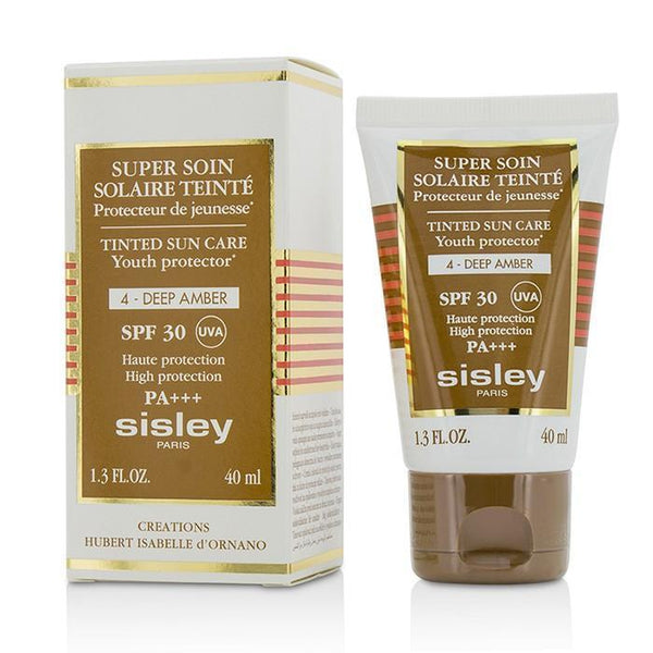 Super Soin Solaire Tinted Youth Protector SPF 30 UVA PA+++ - #4 Deep Amber - 40ml-1.3oz