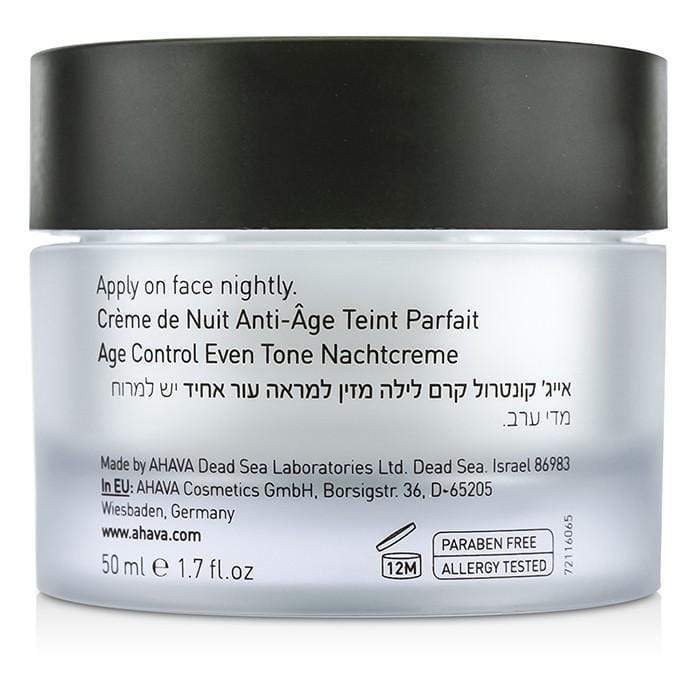 All Skincare Time To Smooth Age Control Even Tone Sleeping Cream - 50ml-1.7oz Ahava