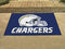 All Star Mat Door Mat NFL Los Angeles Chargers All-Star Mat 33.75"x42.5" FANMATS