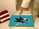 All Star Mat Mat Best NHL San Jose Sharks All-Star Mat 33.75"x42.5" FANMATS