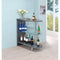 Alluring Contemporary Bar Table, Gray-Bar Carts-Gray-GLASS-JadeMoghul Inc.