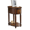 Alluring Side Table, Dark Oak Brown-Side Tables and End Tables-Dark Oak Brown-Rbw Oak Veneer-JadeMoghul Inc.