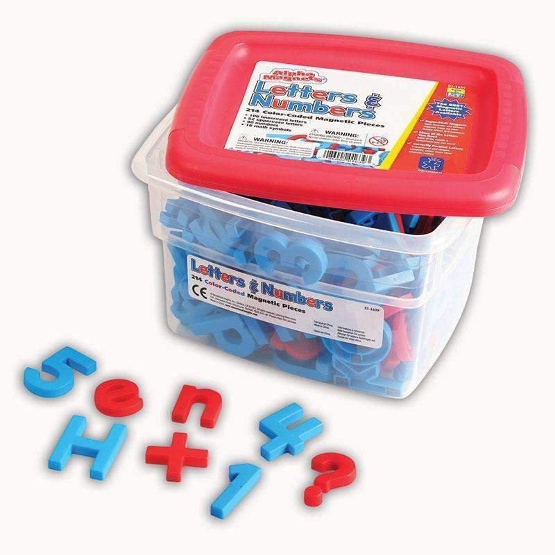 ALPHA AND MATHMAGNETS CODED 214-PK-Learning Materials-JadeMoghul Inc.
