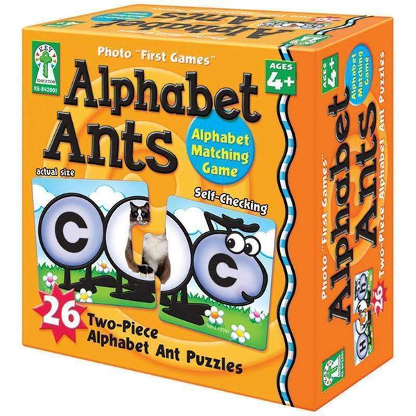 ALPHABET ANTS GAME-Learning Materials-JadeMoghul Inc.