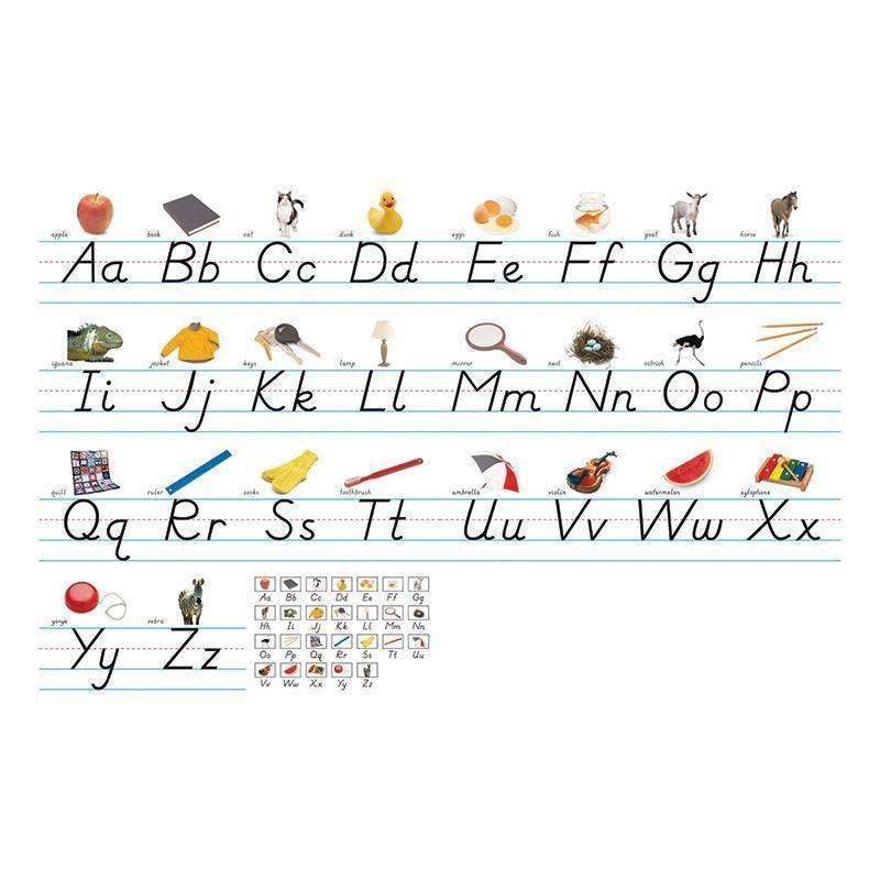 ALPHABET LINES MODERN MANUSCRIPT-Learning Materials-JadeMoghul Inc.