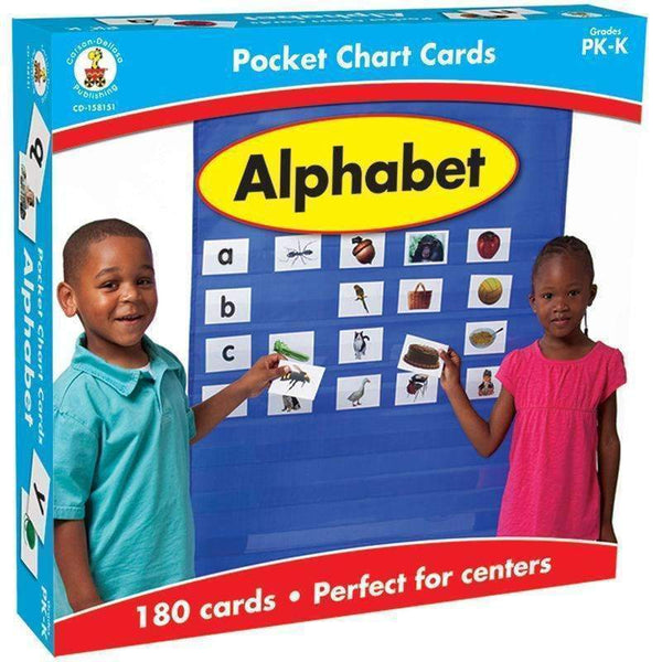 ALPHABET POCKET CHARTS GR PK-K-Learning Materials-JadeMoghul Inc.