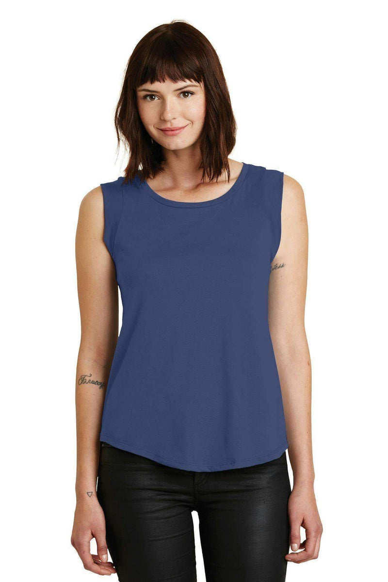 Alternative Cap Sleeve Satin Jersey Crew T-Shirt. AA4013-T-shirts-Navy-2XL-JadeMoghul Inc.