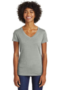 Alternative Runaway Blended Jersey V-Neck Tee. AA6046-T-shirts-Heather Grey-XL-JadeMoghul Inc.