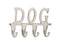 Aluminium Dog Wall Hook-Wall Hooks-Silver-Aluminium-Glossy-JadeMoghul Inc.