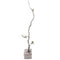 Aluminum Branch Decor Accent, Silver-Decorative Objects and Figurines-Silver-Aluminum-JadeMoghul Inc.