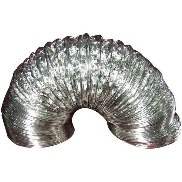 Aluminum Duct (2-ply; 8ft; UL 181 Class 1)-Ducting Parts & Accessories-JadeMoghul Inc.